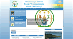 Desktop Screenshot of karongi.gov.rw